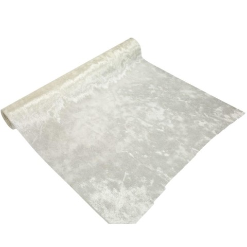 RUNNER VELLUTO CM28x3MT PANNA